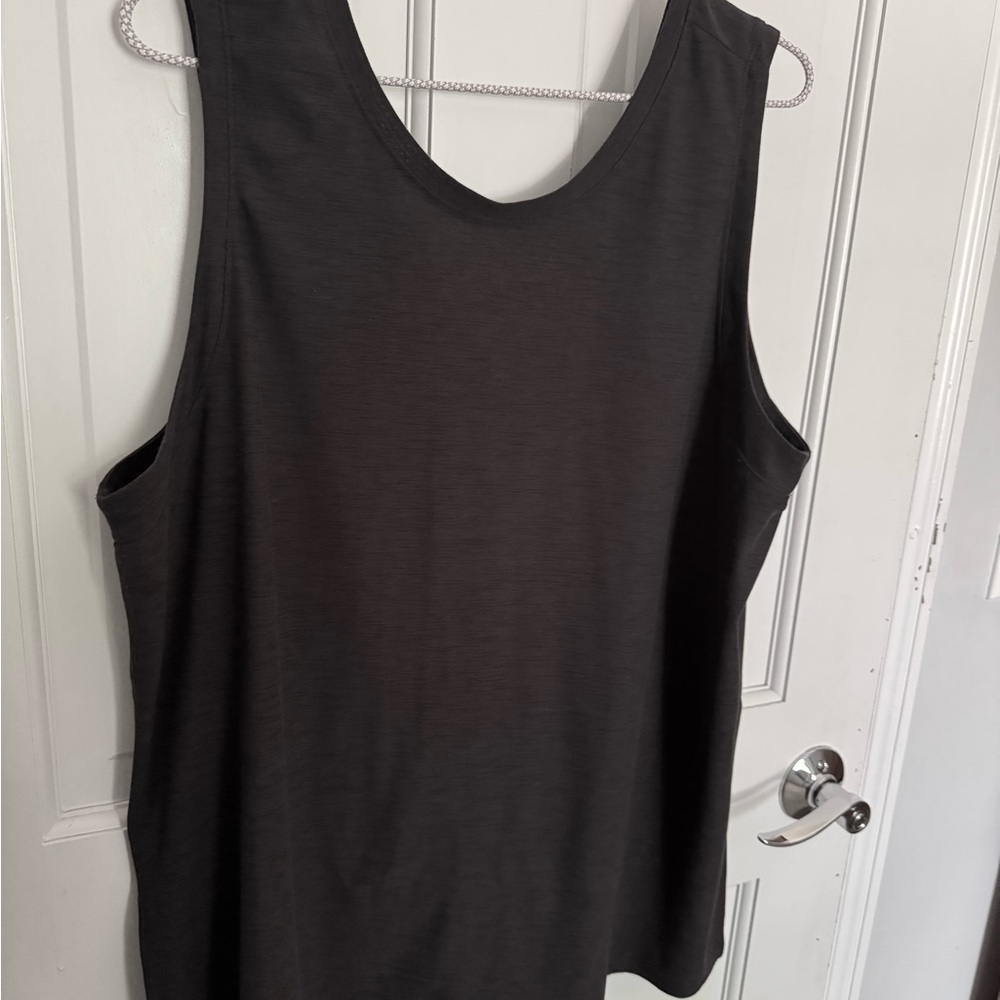 Old Navy Charcoal Grey Relaxed Sleeveless Tank Top